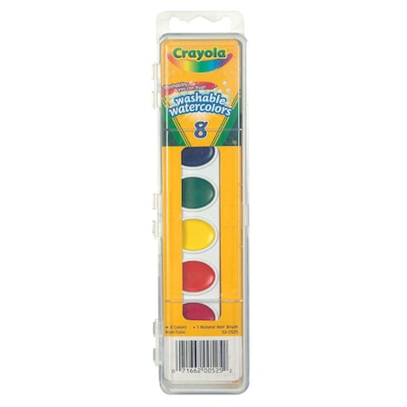 Crayola Crayola Washable Watercolor Paints Assorted 53-0525